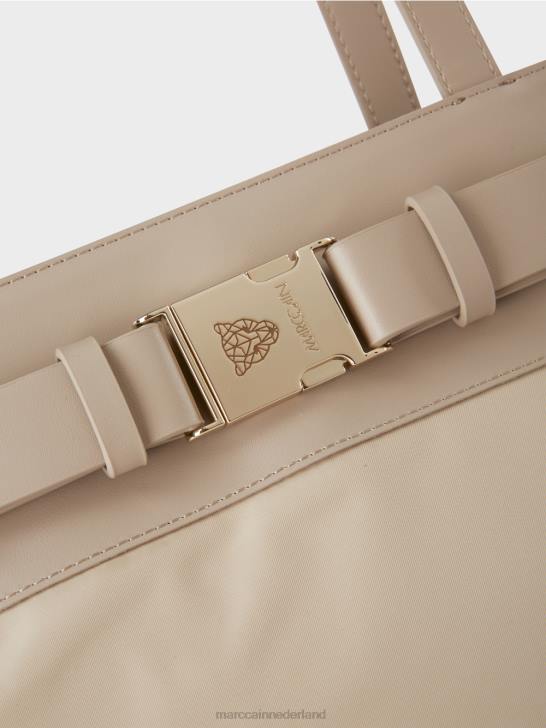 accessoire gebleekt zand 464J1495 nylon \"samen heroverwegen\" shopper Marc Cain