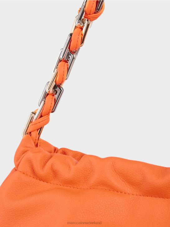 accessoire helder koraal 464J1509 Shopper in buidelstijl Marc Cain