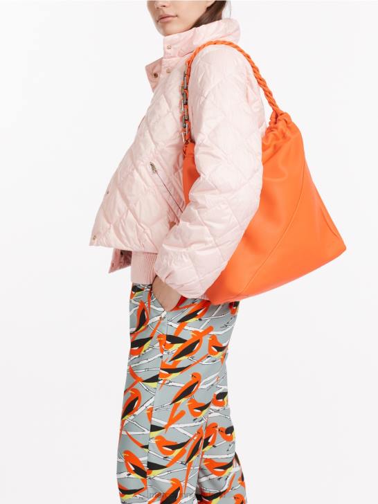 accessoire helder koraal 464J1509 Shopper in buidelstijl Marc Cain