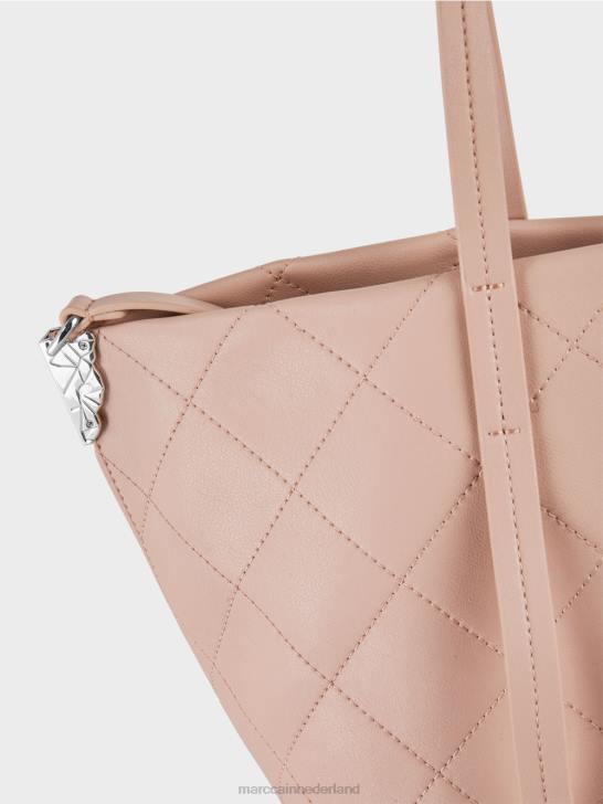 accessoire zacht poederroze 464J1496 shopper \"samen heroverwegen\" Marc Cain