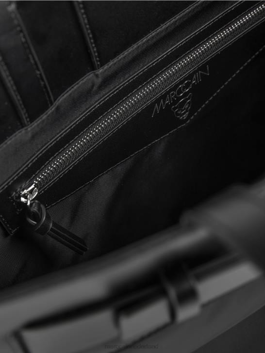 accessoire zwart 464J1514 nylon \"samen heroverwegen\" shopper Marc Cain