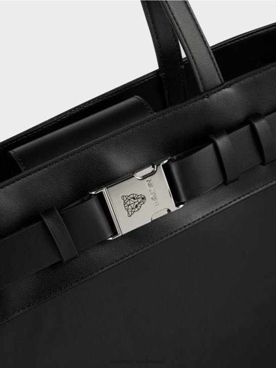 accessoire zwart 464J1514 nylon \"samen heroverwegen\" shopper Marc Cain