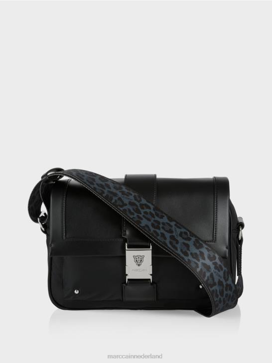 accessoire zwart 464J1519 "samen heroverwegen" schoudertas Marc Cain