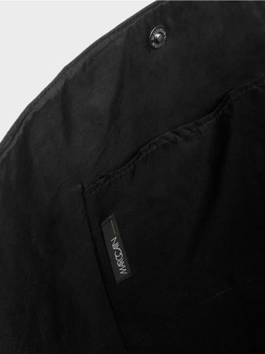 accessoire zwart 464J1551 grote shopper met logoprint Marc Cain