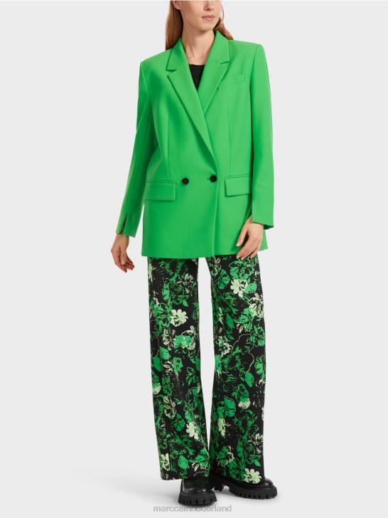 kleding donker appelgroen 464J155 klassieke blazer Marc Cain
