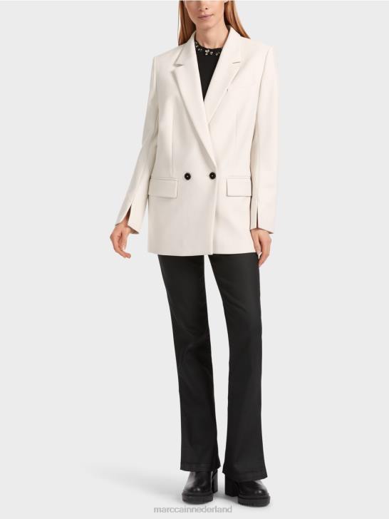 kleding rook 464J152 klassieke blazer Marc Cain