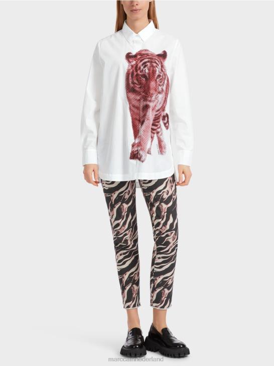 kleding kampari 464J848 Overhemdblouse "rethink Together". Marc Cain