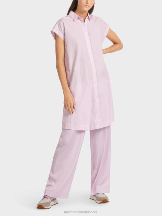 kleding lichte lavendel 464J959 "Samen heroverwegen" blouse Marc Cain