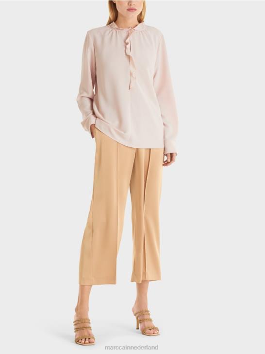 kleding naakt 464J890 vloeiende blouse Marc Cain