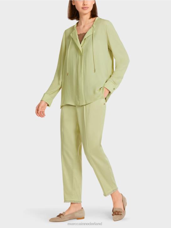 kleding zachte adem 464J962 "Samen heroverwegen" blouse Marc Cain