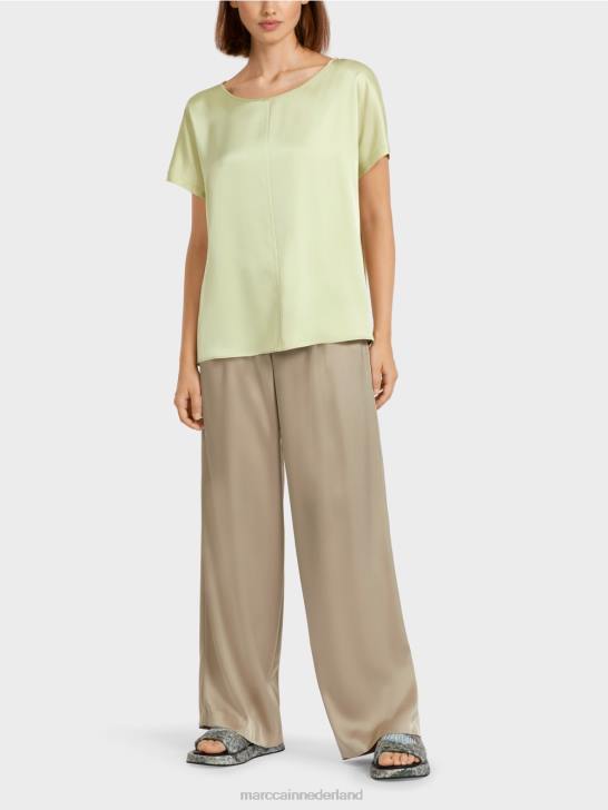 kleding zachte adem 464J964 top in blousestijl in kimonostijl Marc Cain