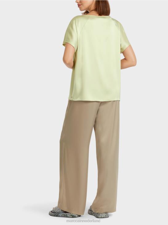 kleding zachte adem 464J964 top in blousestijl in kimonostijl Marc Cain