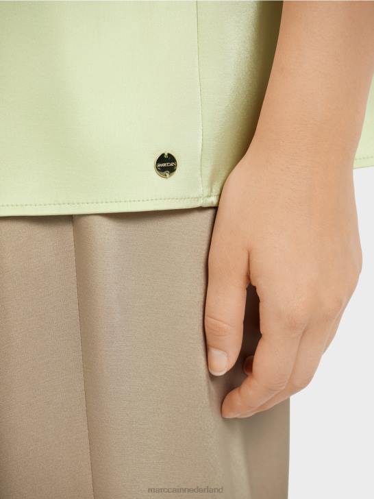kleding zachte adem 464J964 top in blousestijl in kimonostijl Marc Cain