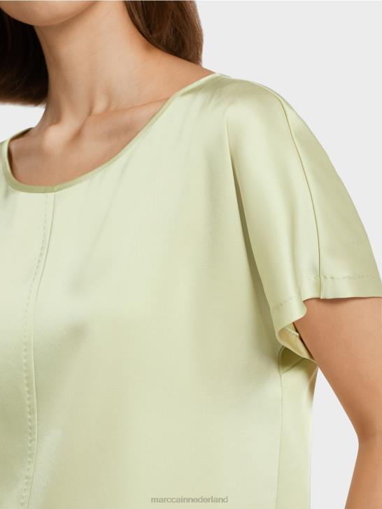 kleding zachte adem 464J964 top in blousestijl in kimonostijl Marc Cain