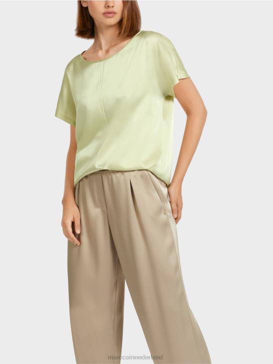 kleding zachte adem 464J964 top in blousestijl in kimonostijl Marc Cain