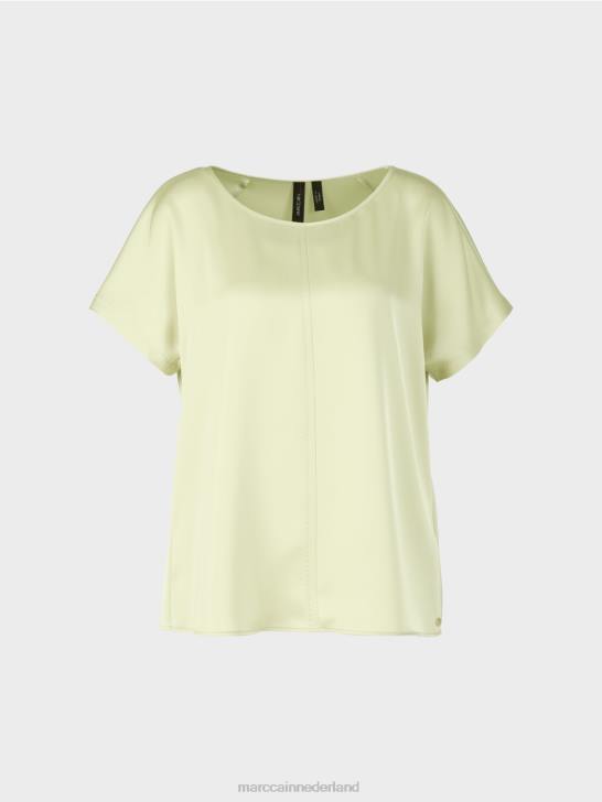 kleding zachte adem 464J964 top in blousestijl in kimonostijl Marc Cain