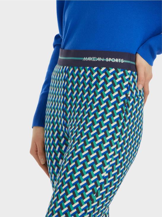 kleding glazuur 464J542 Fengyi smalle broek met rechte pijpen Marc Cain