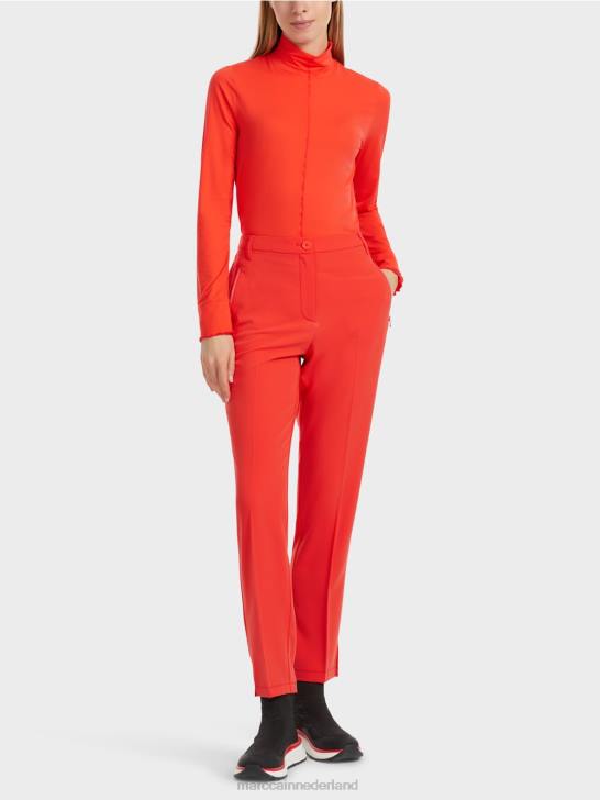 kleding kampari 464J537 broek fushun met zijsplitten Marc Cain