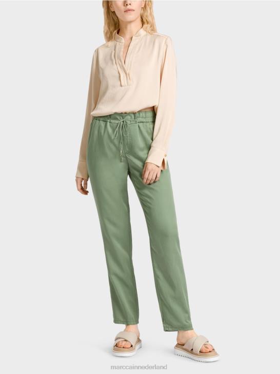 kleding mystiek groen 464J661 rivera "samen heroverwegen" broek Marc Cain