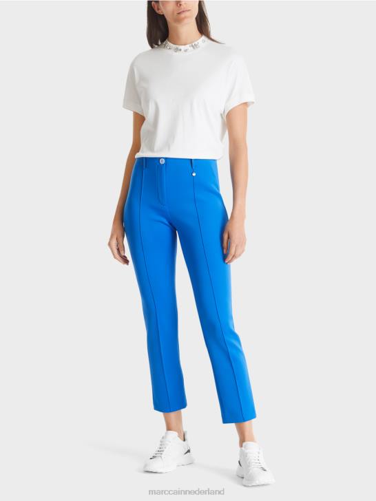 kleding nieuwe parachutist 464J571 Sydney broek met plooien Marc Cain