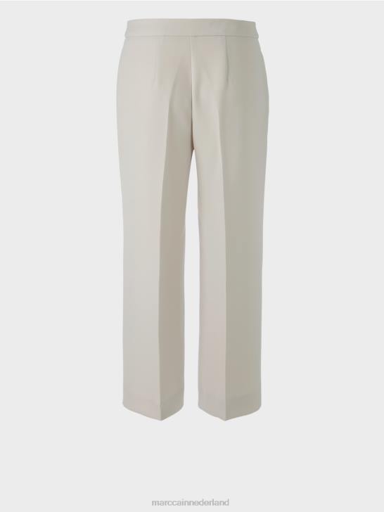 kleding warme steen 464J579 Wellington broek met wijde pijpen Marc Cain
