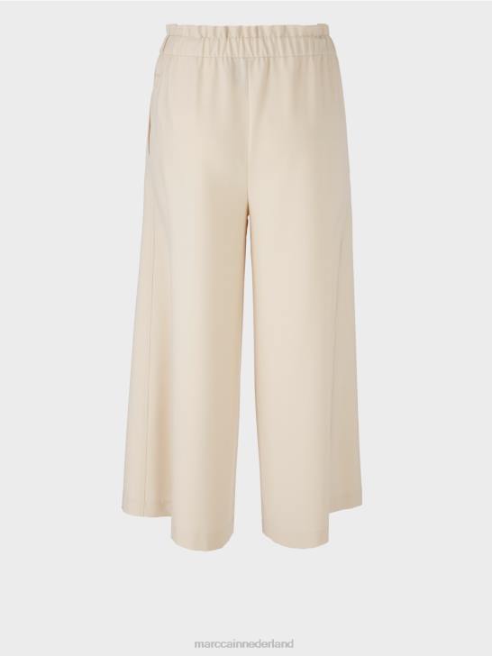 kleding zachte maansteen 464J560 7/8 broek met uitlopende pijpen willmar Marc Cain