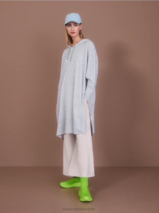 kleding zachte maansteen 464J560 7/8 broek met uitlopende pijpen willmar Marc Cain