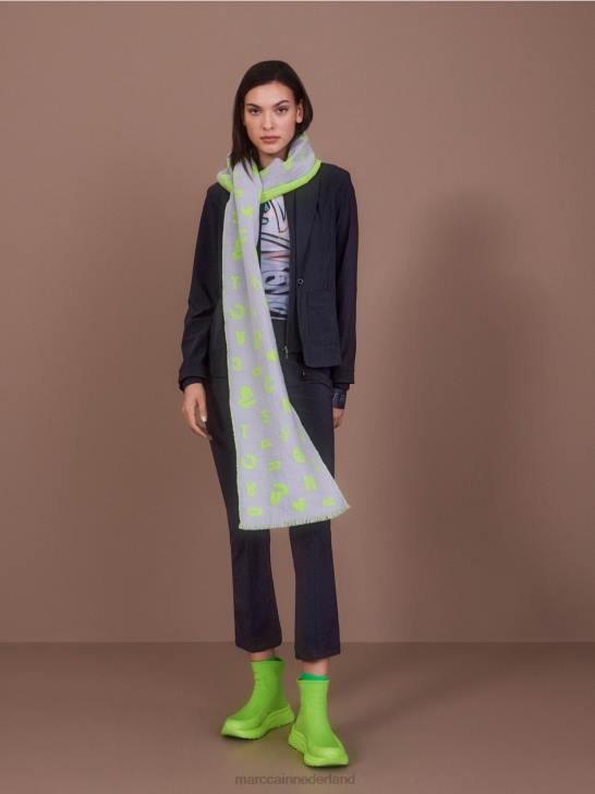 kleding zwart 464J564 smalle broek fengyi met taillebandjuk Marc Cain