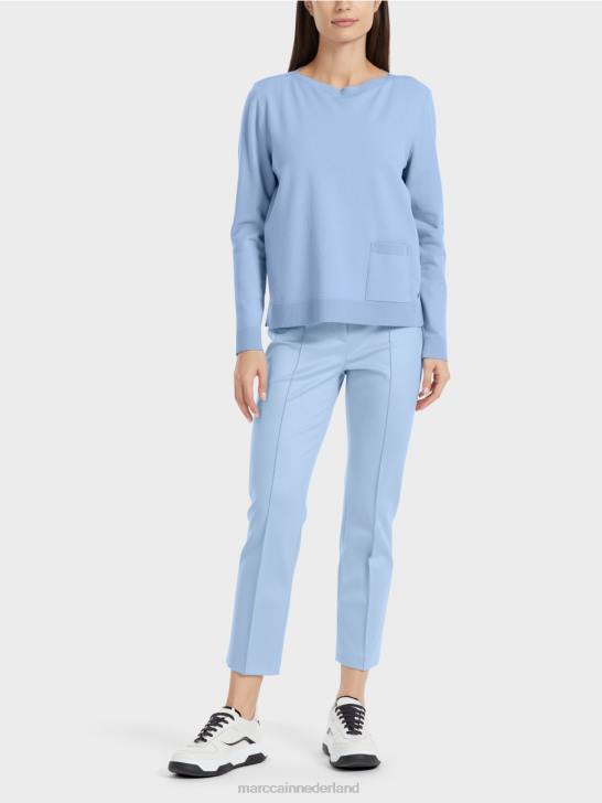 kleding donkere zomerhemel 464J1069 "Samen heroverwegen" trui Marc Cain