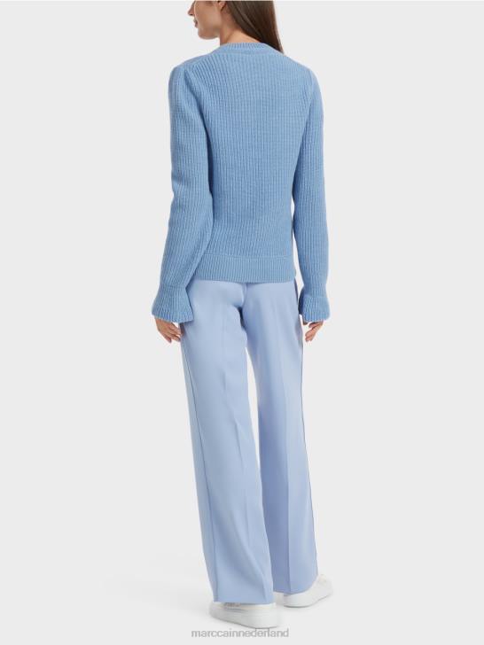 kleding donkere zomerhemel 464J1085 elegante trui gebreid in Duitsland Marc Cain