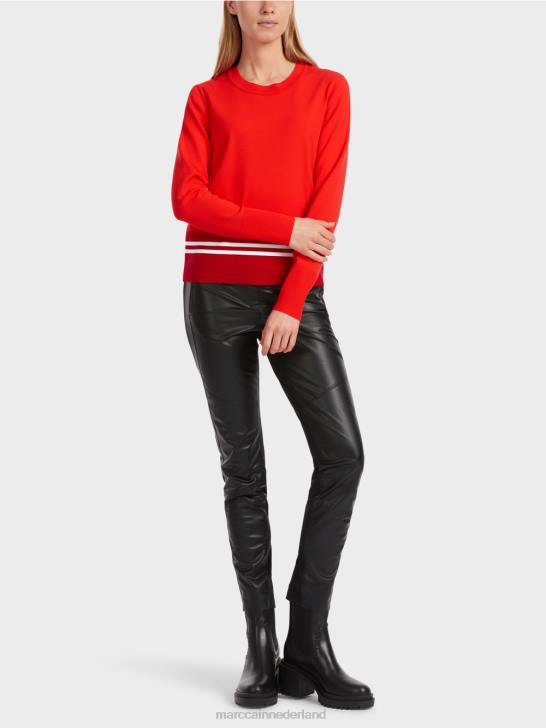 kleding kampari 464J1048 "samen heroverwegen" wollen trui Marc Cain