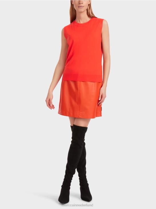 kleding kampari 464J1051 "Samen heroverwegen" slipover Marc Cain