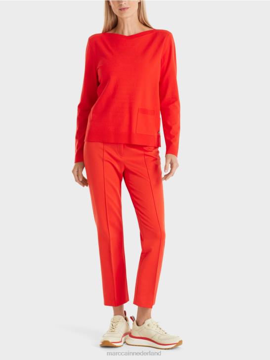 kleding kampari 464J1070 "Samen heroverwegen" trui Marc Cain