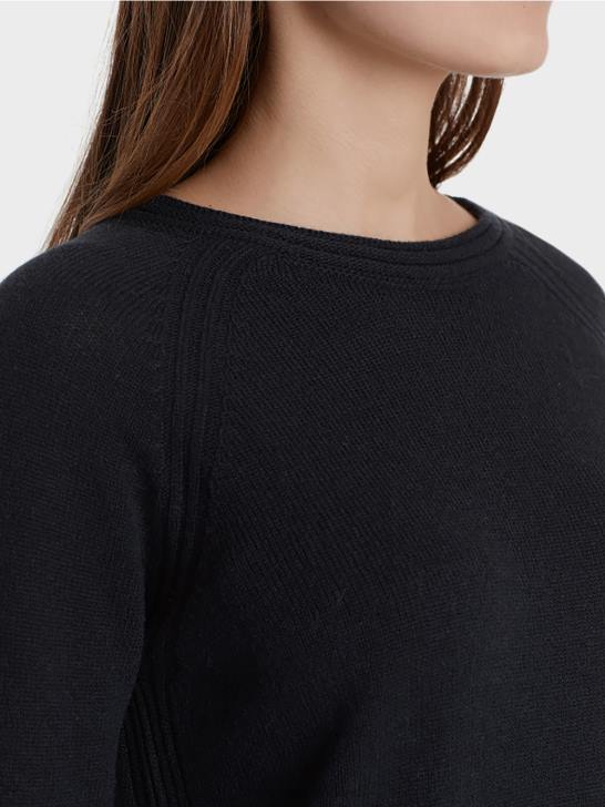 kleding middernacht blauw 464J1217 trui 100% gemaakt in Duitsland Marc Cain