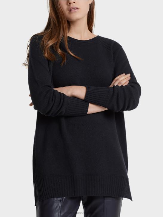 kleding middernacht blauw 464J1217 trui 100% gemaakt in Duitsland Marc Cain