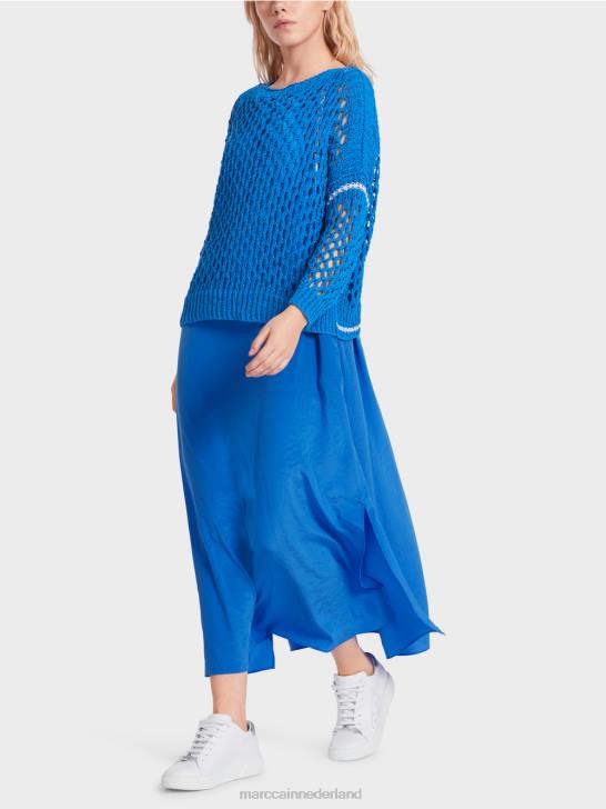 kleding nieuwe parachutist 464J1127 geperforeerd vest gebreid in Duitsland Marc Cain