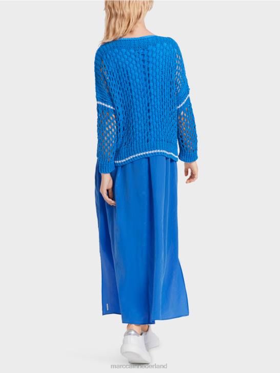 kleding nieuwe parachutist 464J1127 geperforeerd vest gebreid in Duitsland Marc Cain