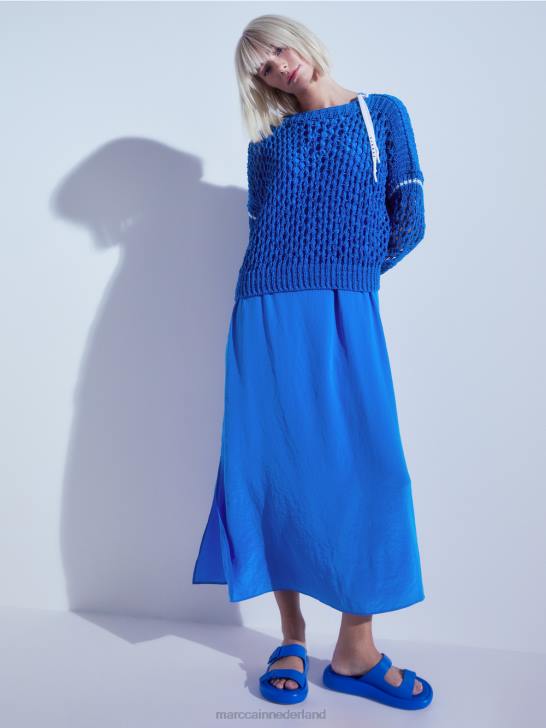 kleding nieuwe parachutist 464J1127 geperforeerd vest gebreid in Duitsland Marc Cain