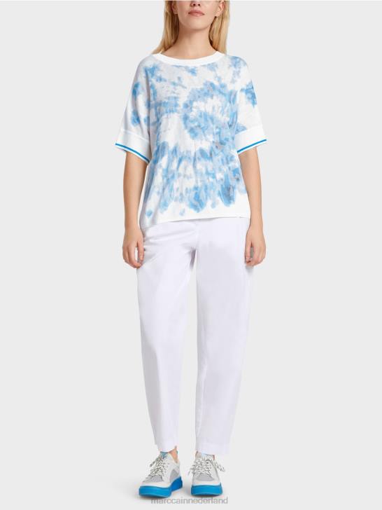 kleding nieuwe parachutist 464J1128 batik trui gebreid in Duitsland Marc Cain