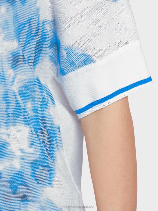 kleding nieuwe parachutist 464J1128 batik trui gebreid in Duitsland Marc Cain