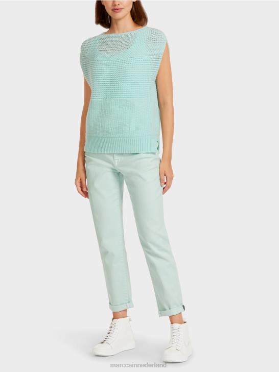 kleding zacht dakraam 464J1171 slipover 100% gemaakt in Duitsland Marc Cain