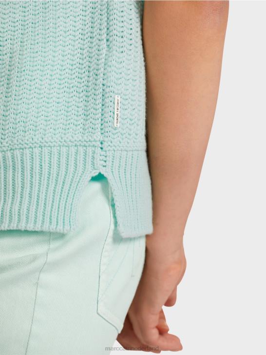 kleding zacht dakraam 464J1171 slipover 100% gemaakt in Duitsland Marc Cain