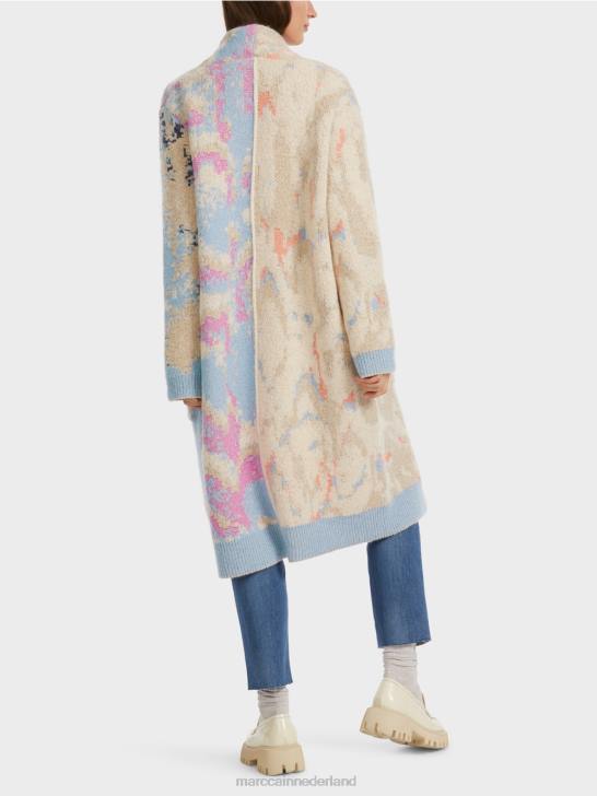 kleding donkere zomerhemel 464J246 jas gebreid in Duitsland Marc Cain