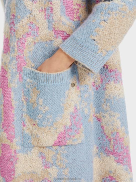 kleding donkere zomerhemel 464J246 jas gebreid in Duitsland Marc Cain