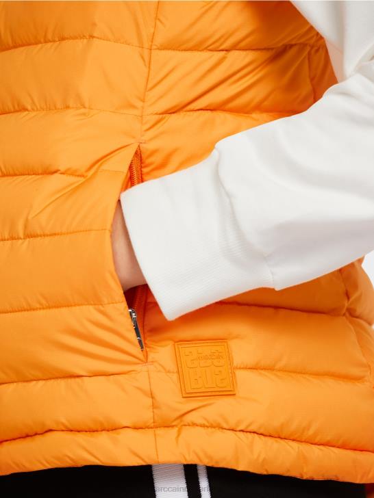 kleding fel oranje 464J280 gilet met 3m thinsulate isolatie Marc Cain