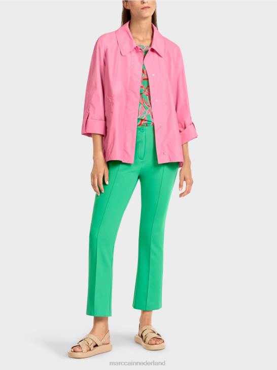 kleding fel roze 464J276 "rethink Together" outdoorjas Marc Cain