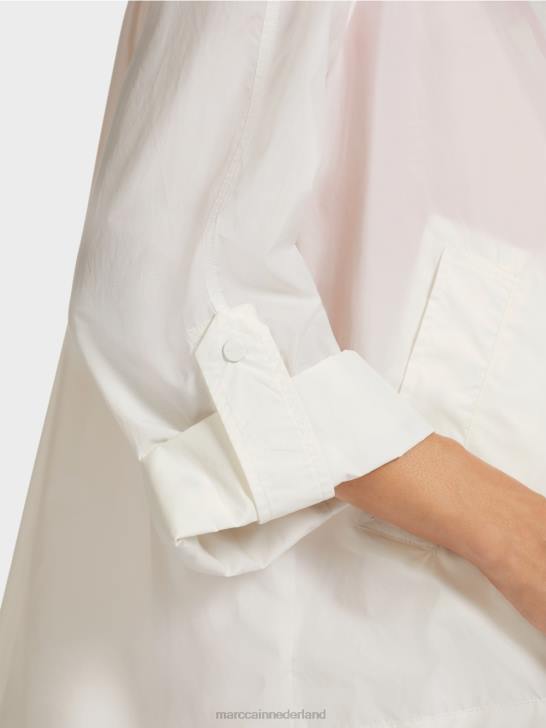 kleding gebroken wit 464J277 \"rethink Together\" outdoorjas Marc Cain