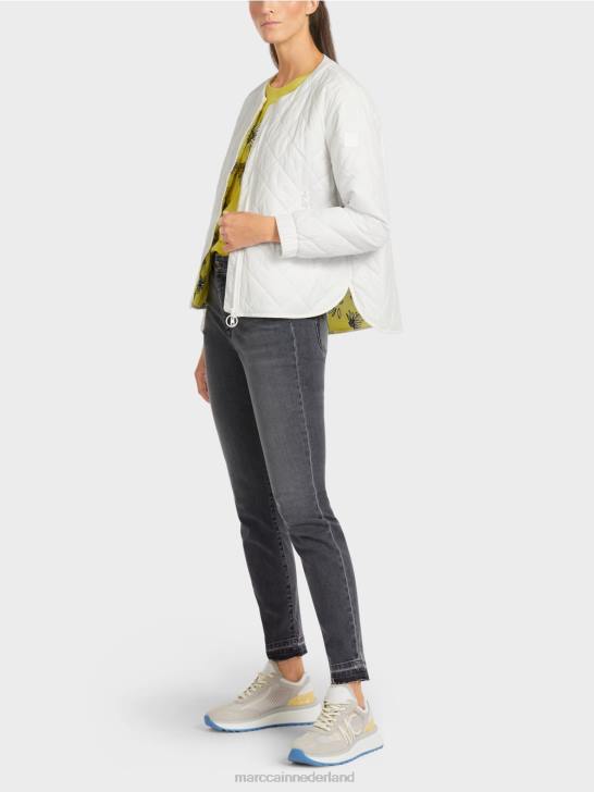 kleding gebroken wit 464J288 \"rethink Together\" outdoorjas Marc Cain