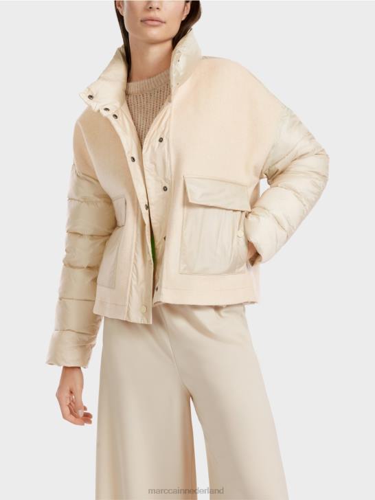 kleding lichte steen 464J261 outdoorjas met 3m isolatie Marc Cain