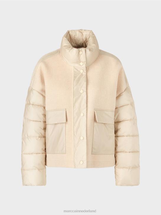 kleding lichte steen 464J261 outdoorjas met 3m isolatie Marc Cain